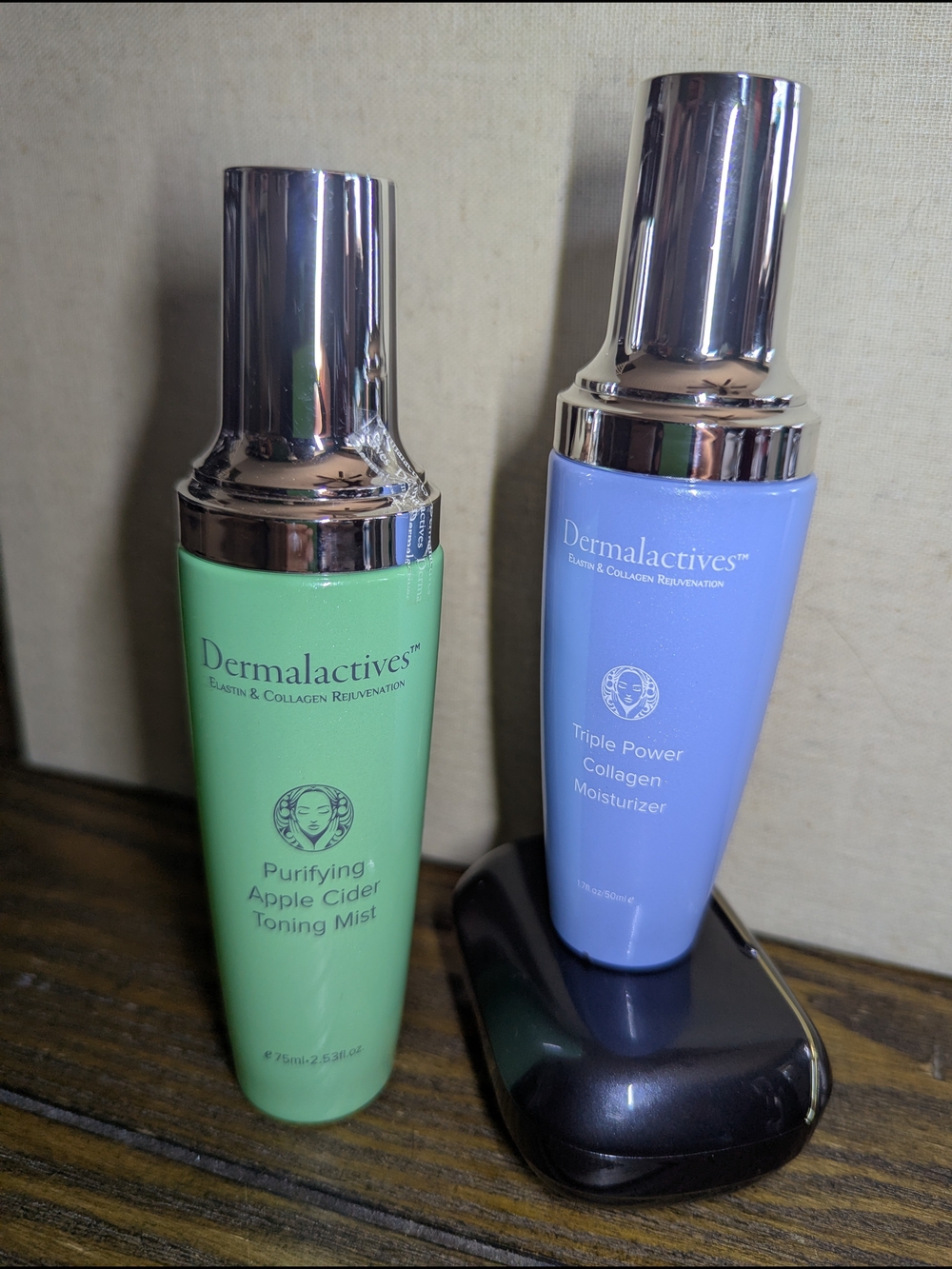 Dermalectives Duo- Collagen Moisturizer + Apple Cider Toner